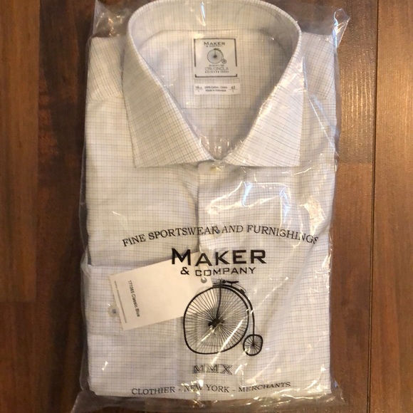 NWT Maker & Company Button Down Shirt - Picture 1 of 6